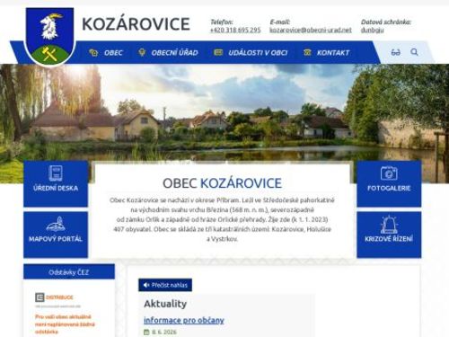 Obecní úřad Kozárovice
