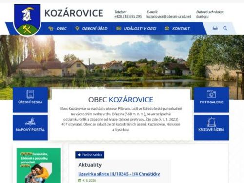 Obecní úřad Kozárovice