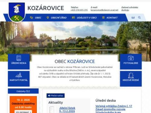 Obecní úřad Kozárovice