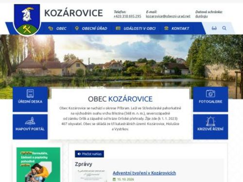 Obecní úřad Kozárovice