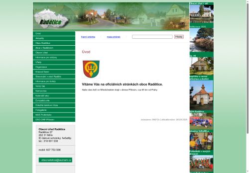 Zobrazit webové stránky Obecní úřad Radětice