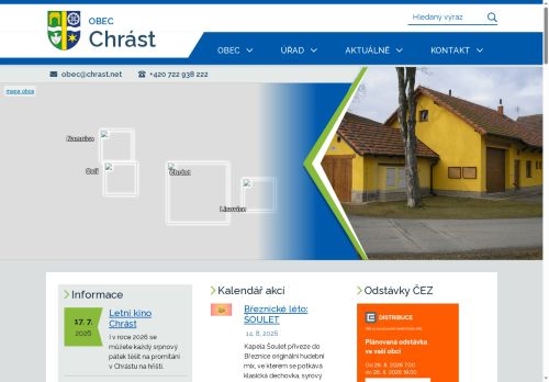 Zobrazit webové stránky Obecní úřad Chrást