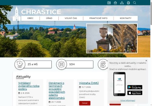 Zobrazit webové stránky Obecní úřad Chraštice
