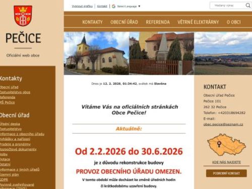 Obecní úřad Pečice