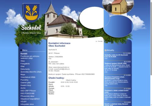 Zobrazit webové stránky Obecní úřad Suchodol