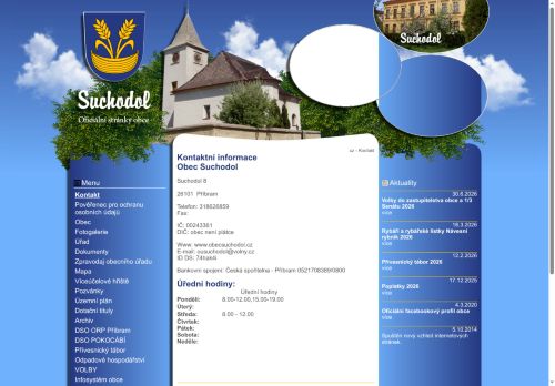 Zobrazit webové stránky Obecní úřad Suchodol