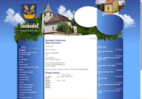 Zobrazit webové stránky Obecní úřad Suchodol