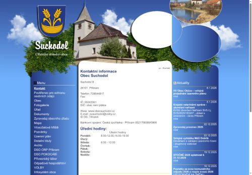 Zobrazit webové stránky Obecní úřad Suchodol
