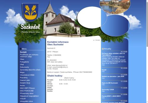 Zobrazit webové stránky Obecní úřad Suchodol