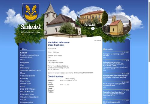 Zobrazit webové stránky Obecní úřad Suchodol