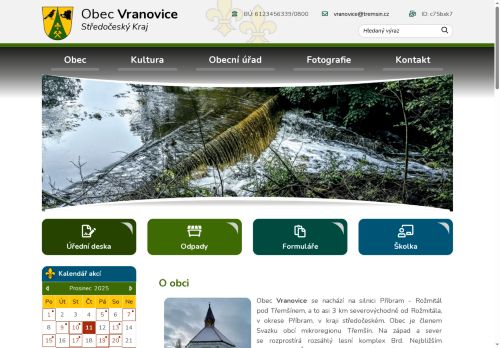 Zobrazit webové stránky Obecní úřad Vranovice