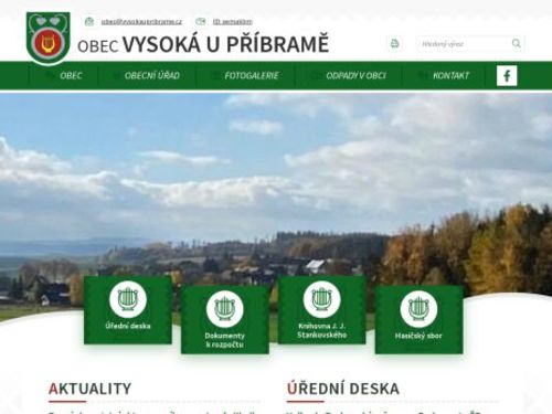 Obecní úřad Vysoká u Příbramě