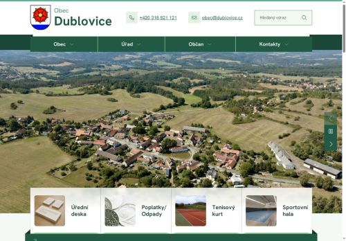 Zobrazit webové stránky Obecní úřad Dublovice