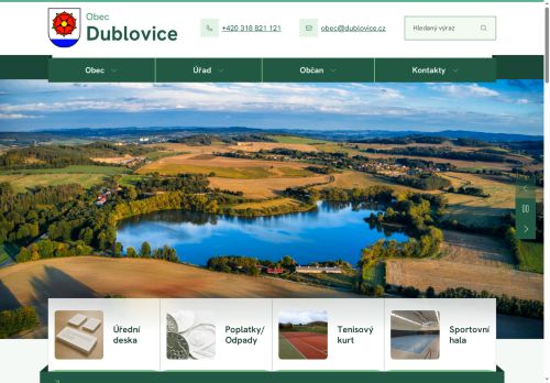 Zobrazit webové stránky Obecní úřad Dublovice