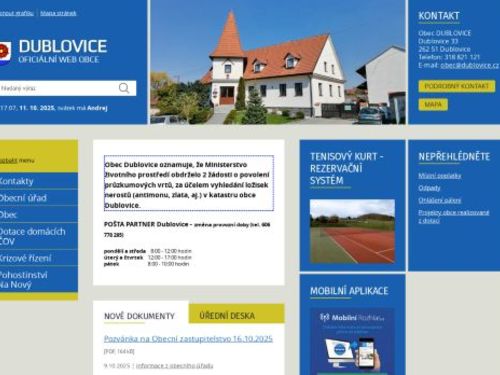 Obecní úřad Dublovice