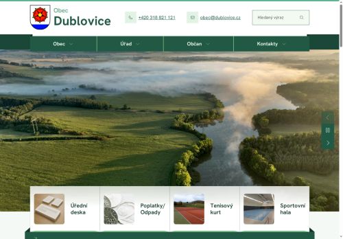 Zobrazit webové stránky Obecní úřad Dublovice