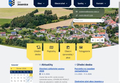 Zobrazit webové stránky Obecní úřad Jesenice