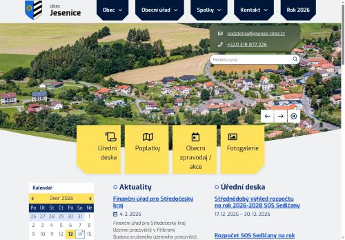 Zobrazit webové stránky Obecní úřad Jesenice