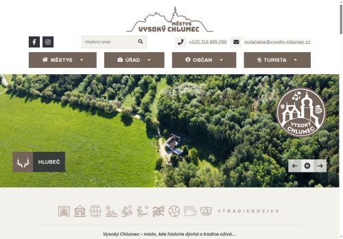 Zobrazit webové stránky Úřad městyse Vysoký Chlumec