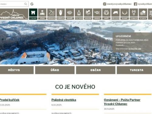 Úřad městyse Vysoký Chlumec