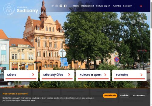 Zobrazit webové stránky Městský úřad Sedlčany