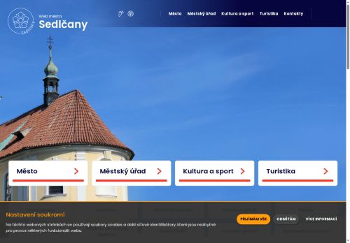 Zobrazit webové stránky Městský úřad Sedlčany