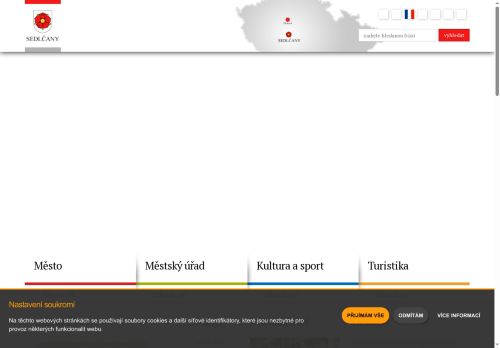 Zobrazit webové stránky Městský úřad Sedlčany