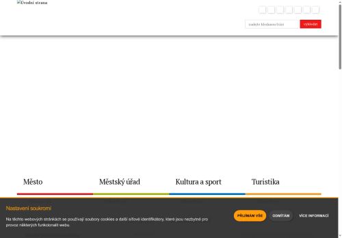 Zobrazit webové stránky Městský úřad Sedlčany