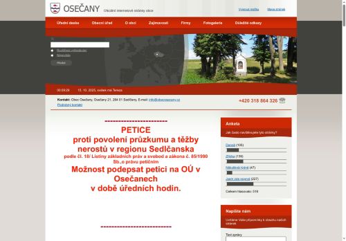 Zobrazit webové stránky Obecní úřad Osečany