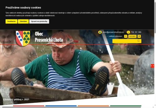 Zobrazit webové stránky Obecní úřad Prosenická Lhota