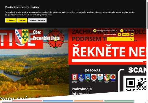 Zobrazit webové stránky Obecní úřad Prosenická Lhota