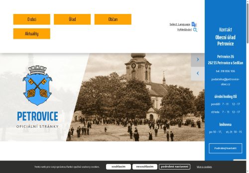 Zobrazit webové stránky Obecní úřad Petrovice