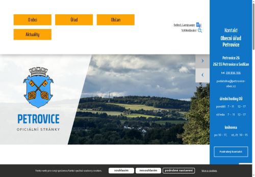 Zobrazit webové stránky Obecní úřad Petrovice