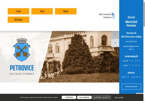 Zobrazit webové stránky Obecní úřad Petrovice