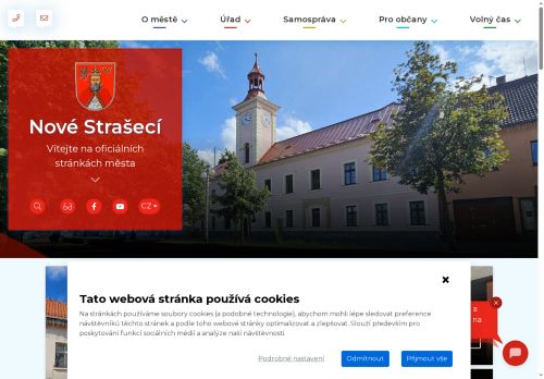 Zobrazit webové stránky Městský úřad Nové Strašecí