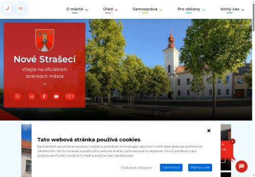 Zobrazit webové stránky Městský úřad Nové Strašecí