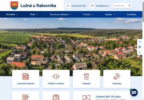 Zobrazit webové stránky Obecní úřad Lužná