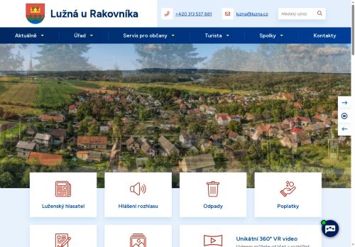 Zobrazit webové stránky Obecní úřad Lužná