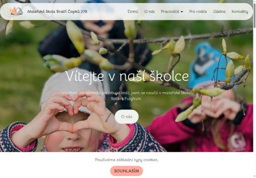 Mateřská škola, Příbram VII, Bratří Čapků 278 nabízí práci na pozici Učitelka v obci Příbram