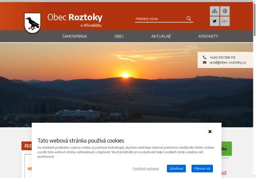 Zobrazit webové stránky Obecní úřad Roztoky