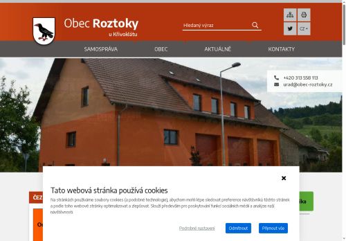 Zobrazit webové stránky Obecní úřad Roztoky