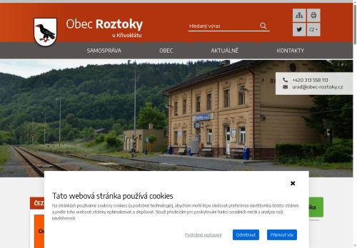 Zobrazit webové stránky Obecní úřad Roztoky
