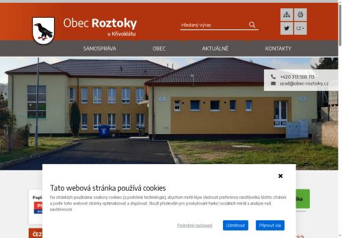 Zobrazit webové stránky Obecní úřad Roztoky