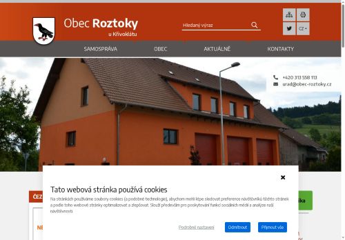 Zobrazit webové stránky Obecní úřad Roztoky