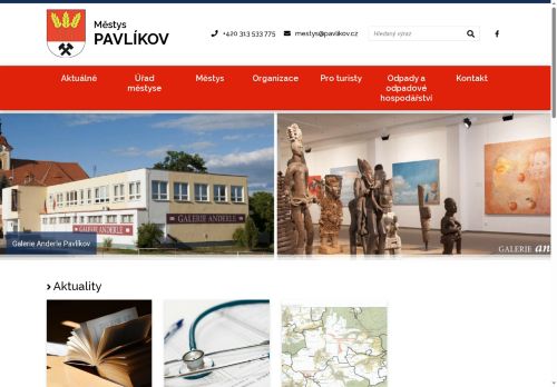 Zobrazit webové stránky Úřad městyse Pavlíkov