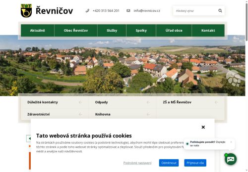 Zobrazit webové stránky Obecní úřad Řevničov