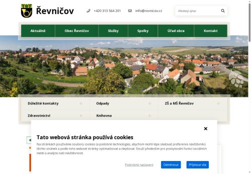 Zobrazit webové stránky Obecní úřad Řevničov