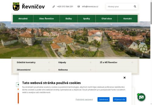 Zobrazit webové stránky Obecní úřad Řevničov