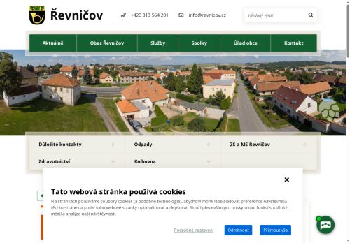 Zobrazit webové stránky Obecní úřad Řevničov