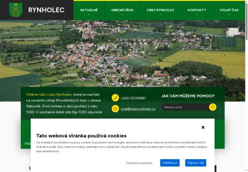 Zobrazit webové stránky Obecní úřad Rynholec